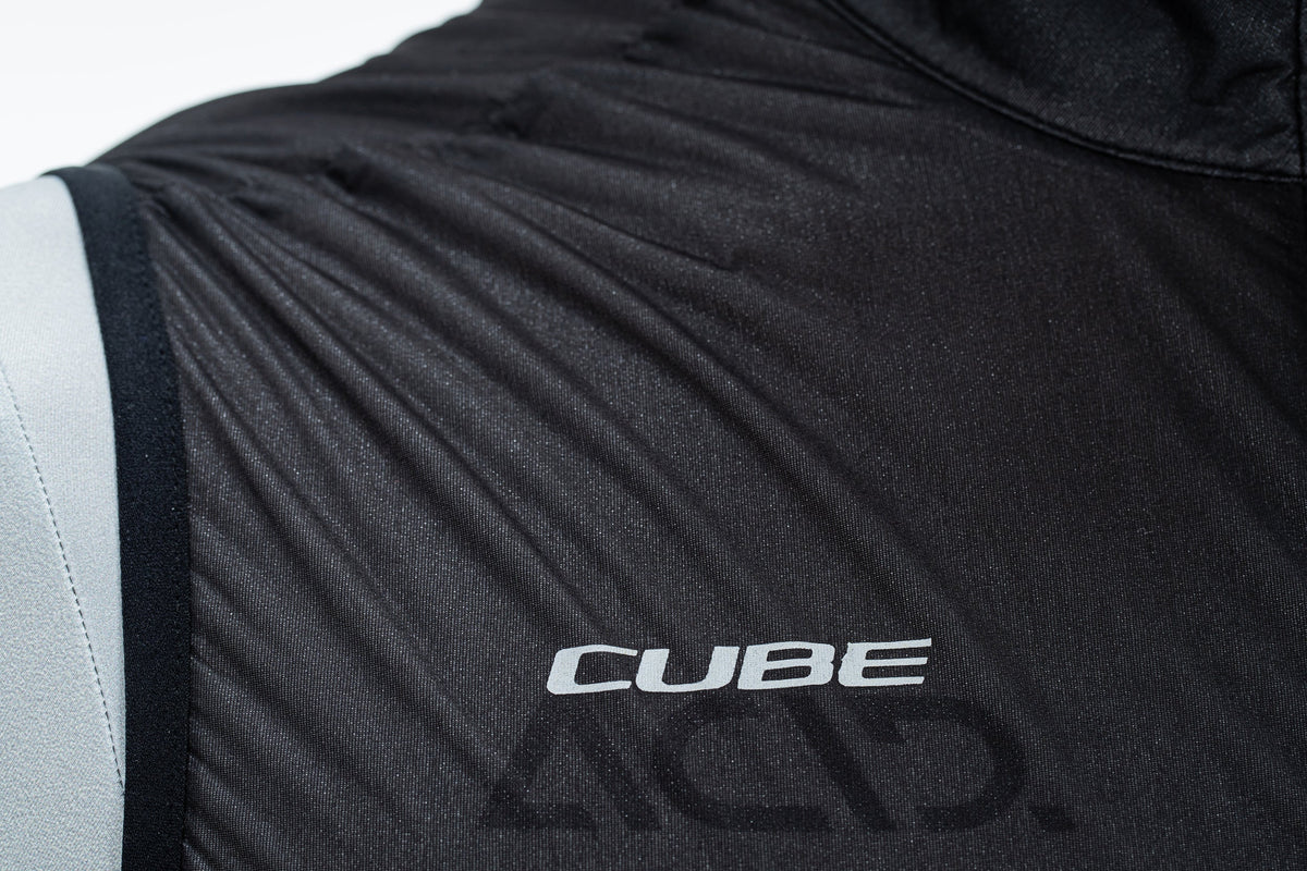 CUBE TEAMLINE Veste coupe-vent noire