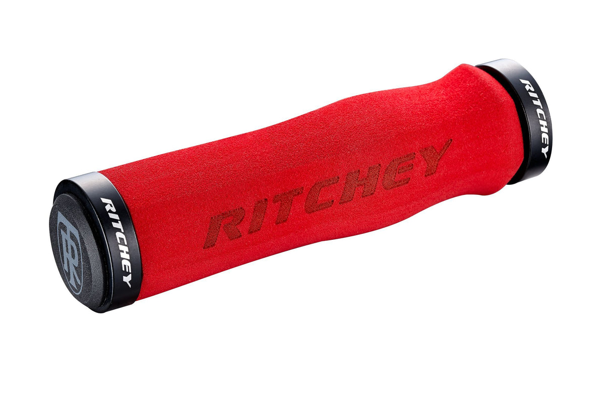 Ritchey WCS Ergo True Grip poignées Lock-On rouge