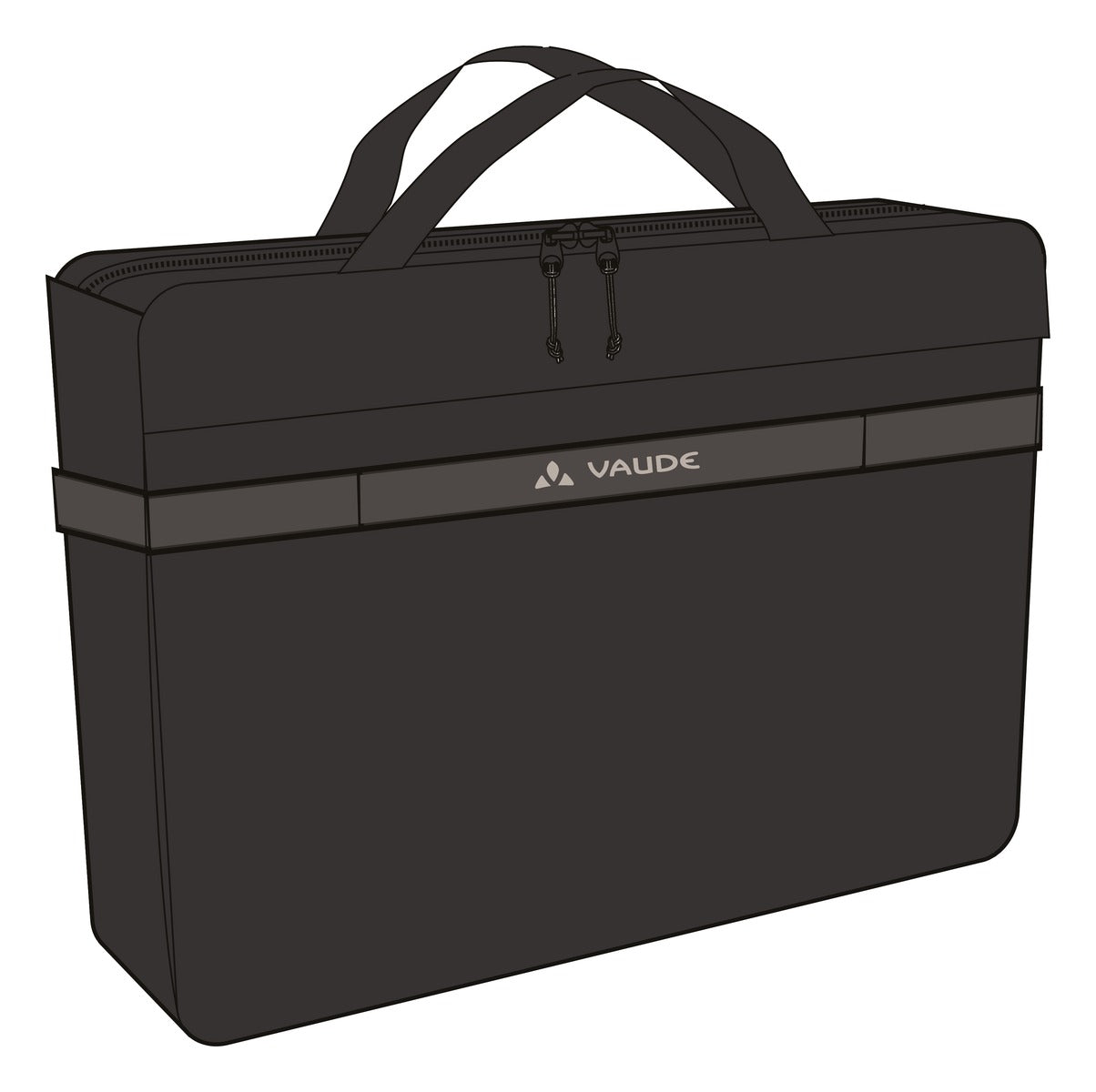 VAUDE Mineo Commuter 17 Sacoche noire