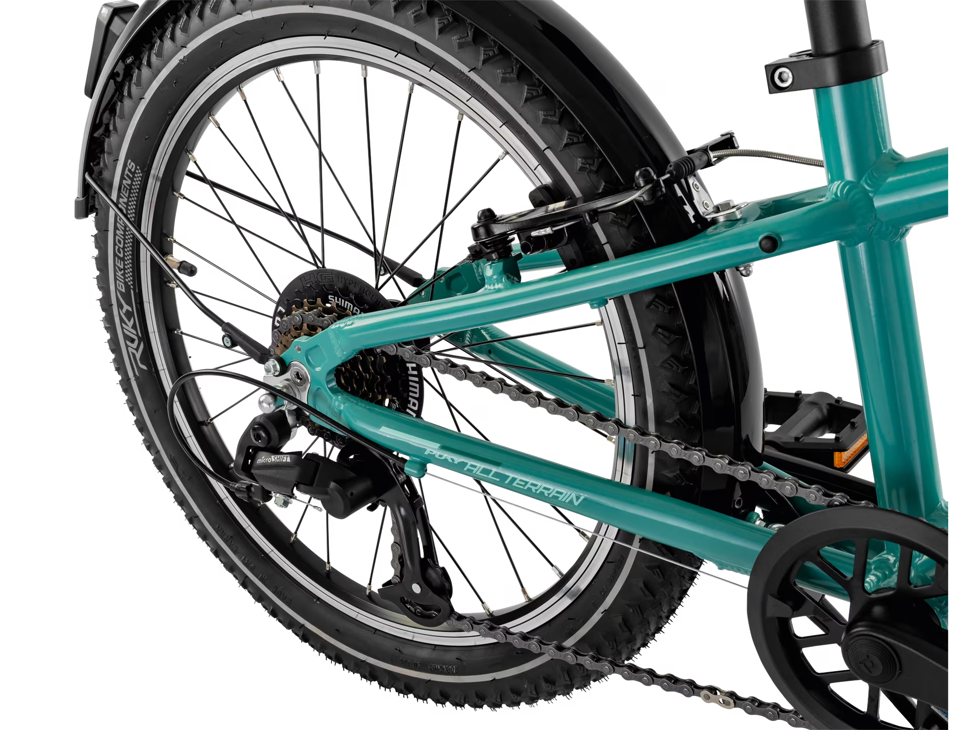 PUKY CYKE 26-8 ACTIVE turquoise/noir (2025)