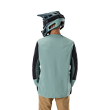 Fox Defend Ls Jersey Bleu Arctique
