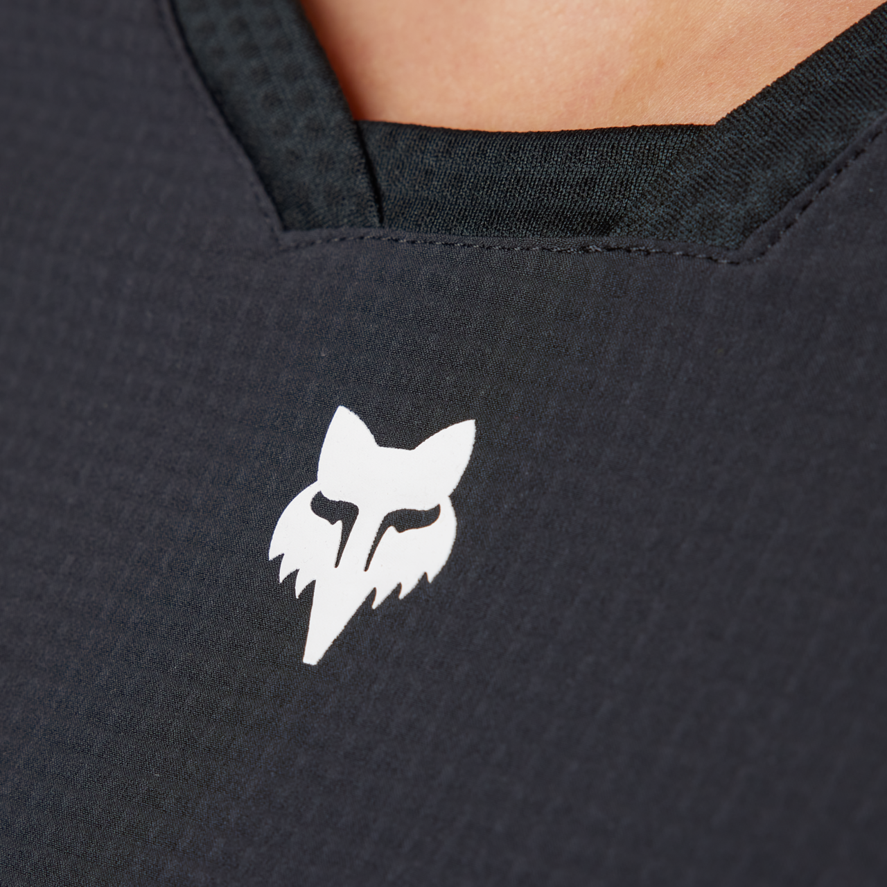 Fox W Defend Thermal Jersey Noir