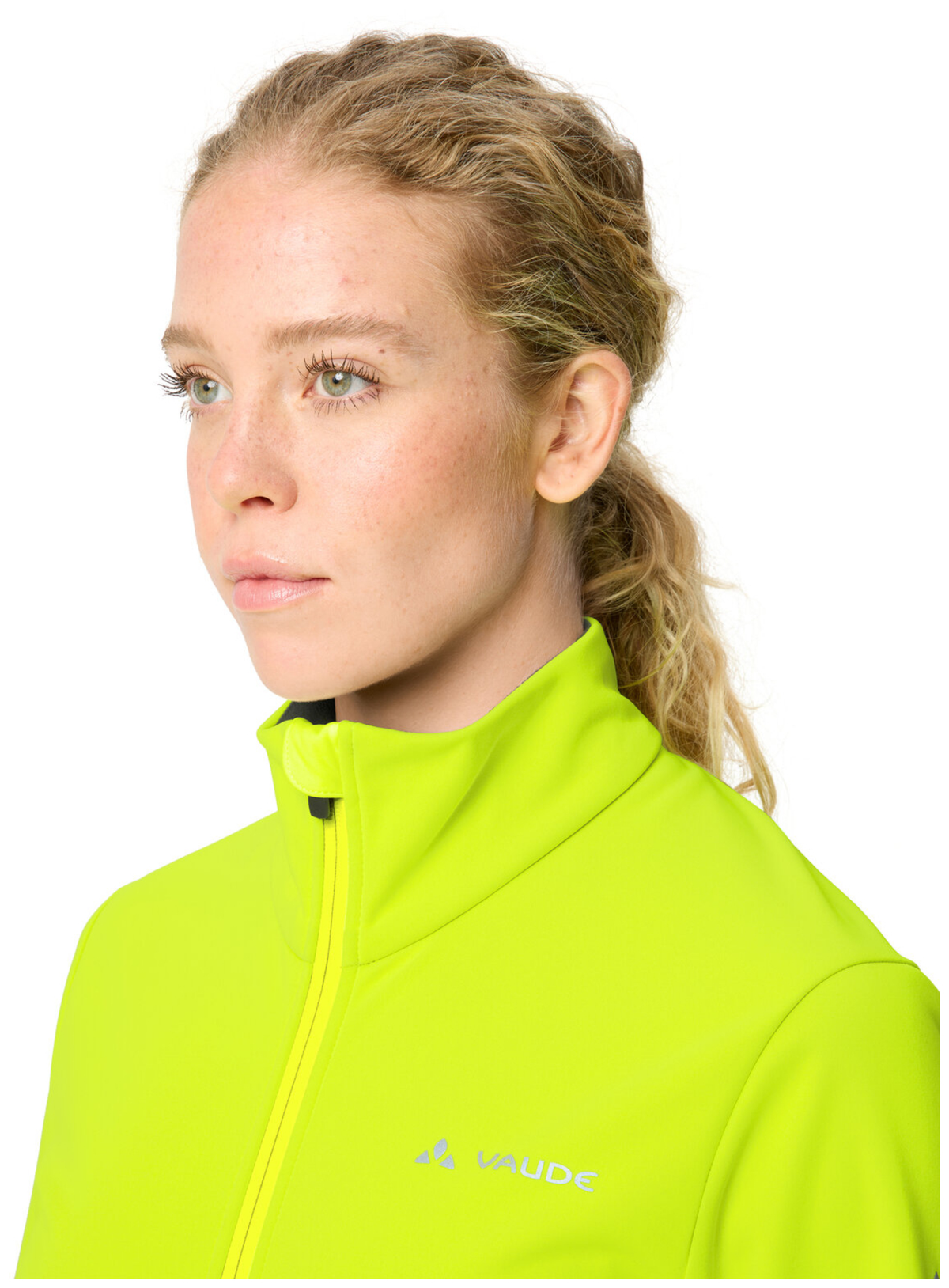 VAUDE Veste Softshell Matera Femme III jaune néon