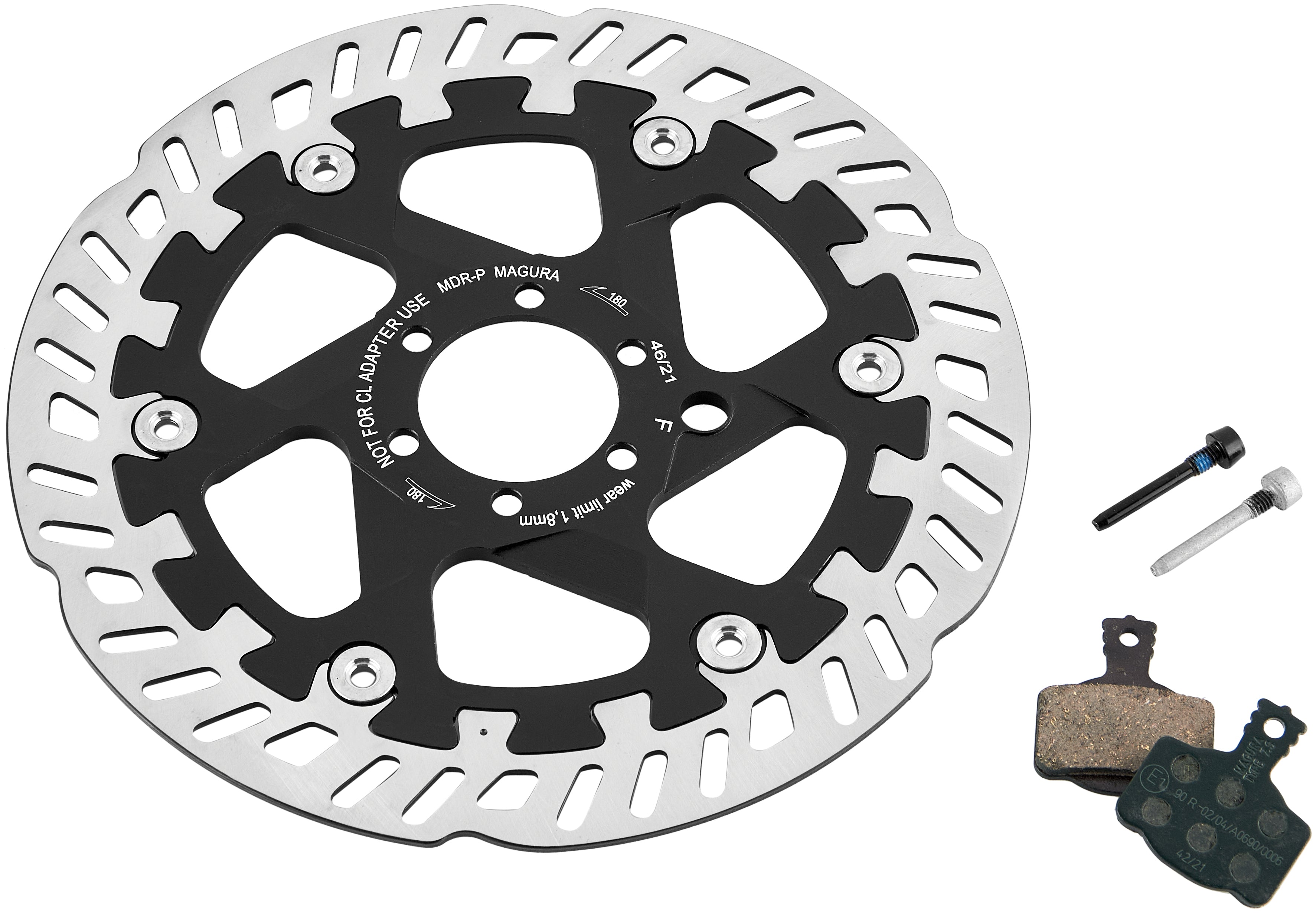 Magura MT eSTOP Kit optimisé avec disque de frein 7.S MDR-P 6 trous Ø180mm et plaquettes de frein