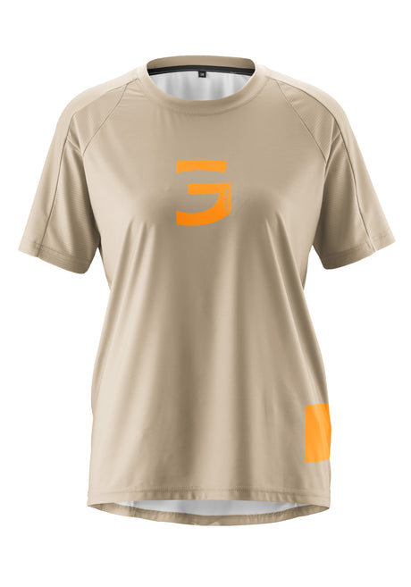 Gonso Trail Jersey Femme jonesboro crème