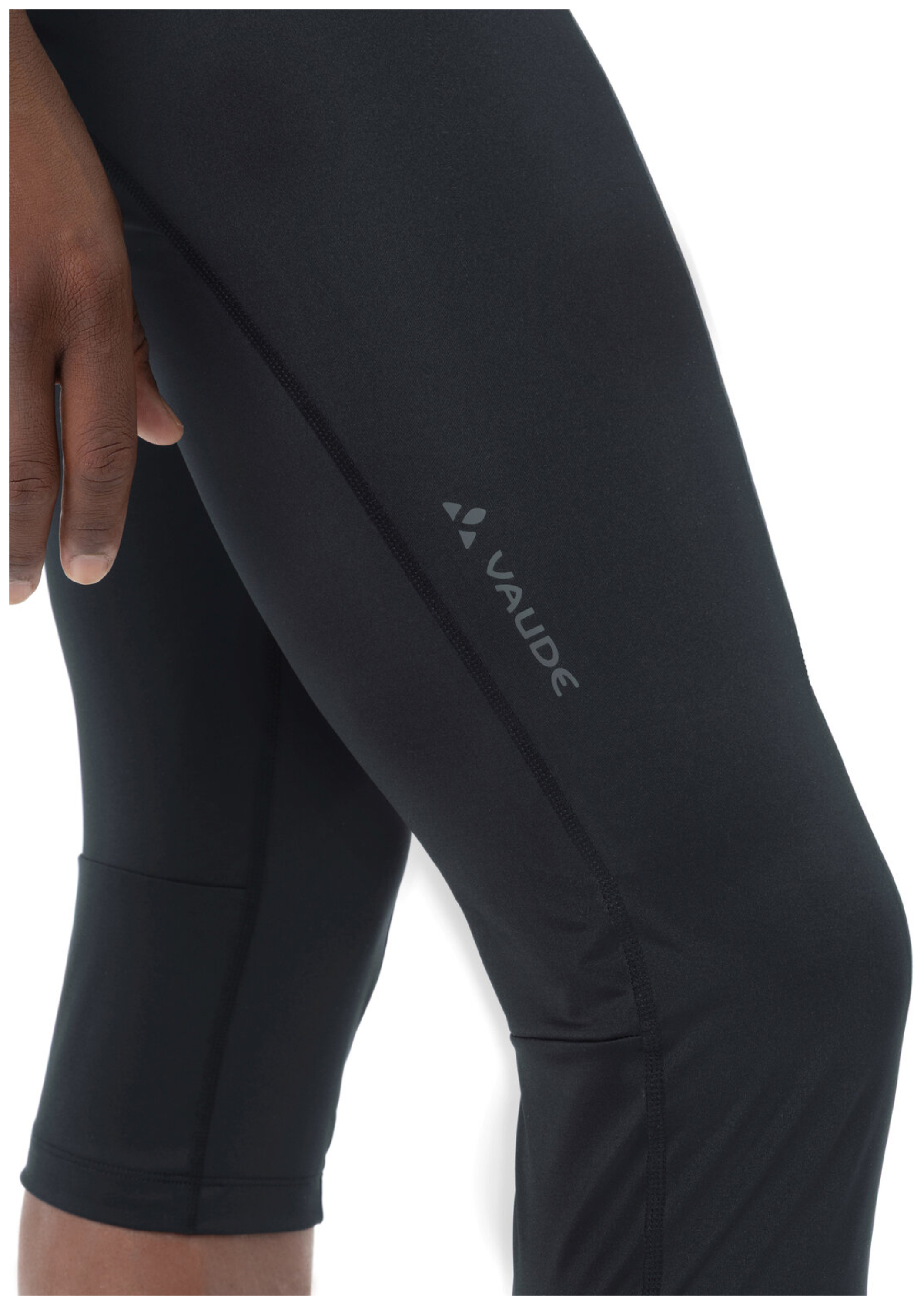 Collants 3/4 Matera VAUDE pour homme noir