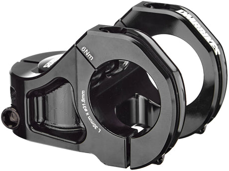 DMR Defy Potence Ø31,8mm 5° noir