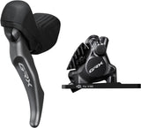 Shimano GRX ST-RX820-LA/BR-RX820 Set de freins à disque avant Flat Mount pour tige de selle Vario gris/noir