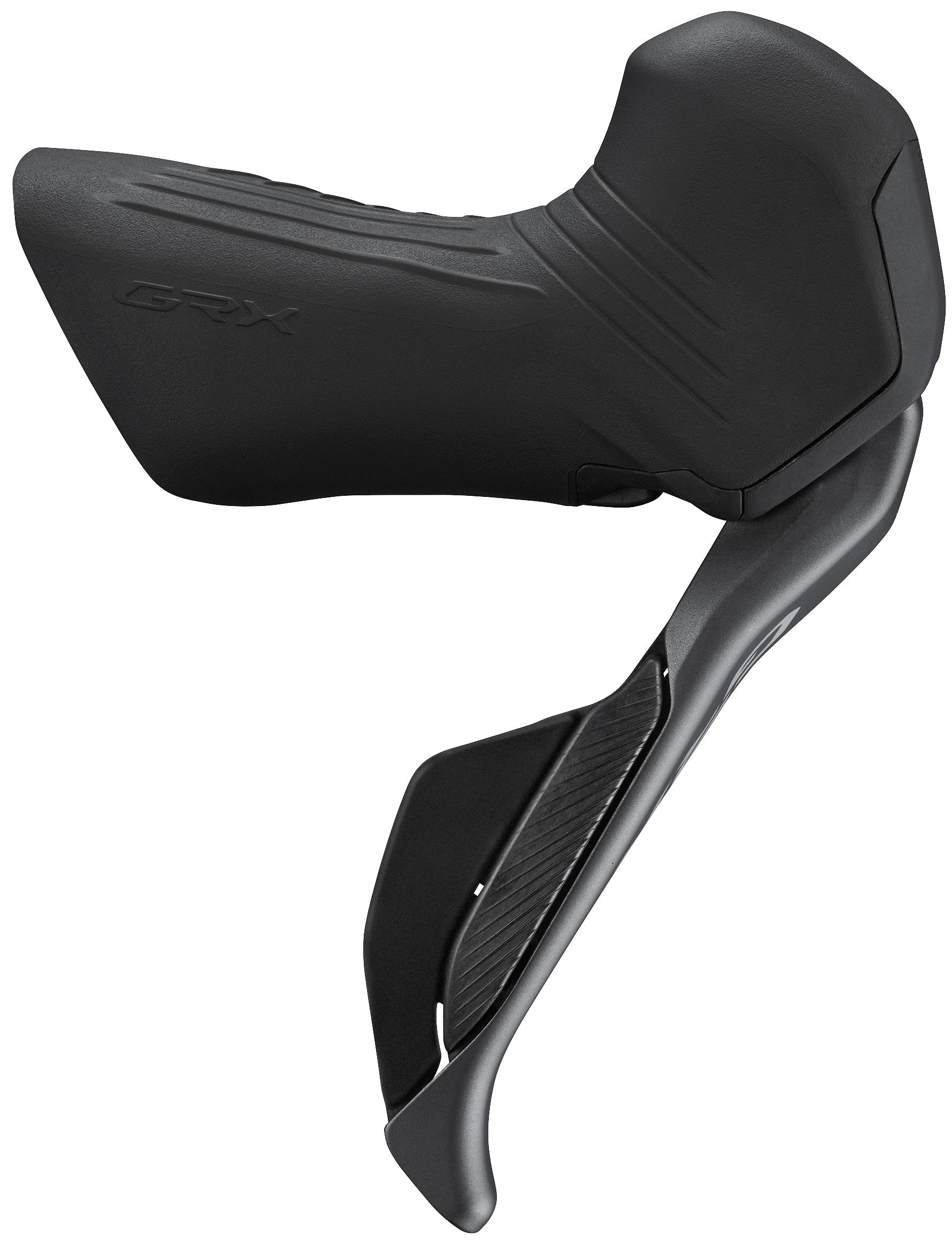 Shimano frein à disque GRX DI2 ST-RX825+BR-RX820,R,12f,H,Jkit D,sans.Ad.,plat 25mm socle,RESINE Ice-T,1700mm BH90-JK-SSR noir,avec pin,1er pays gr.