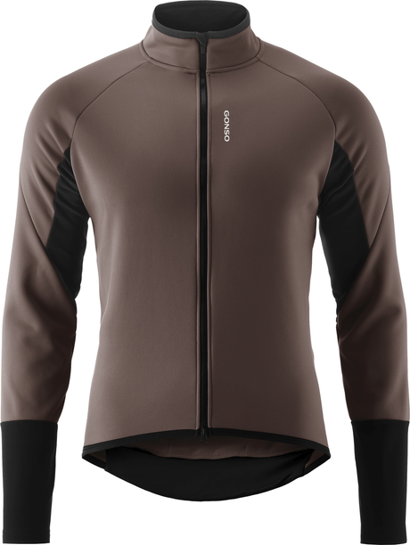Gonso VESTE ROUTE SOFTSHELL 2 M fossil