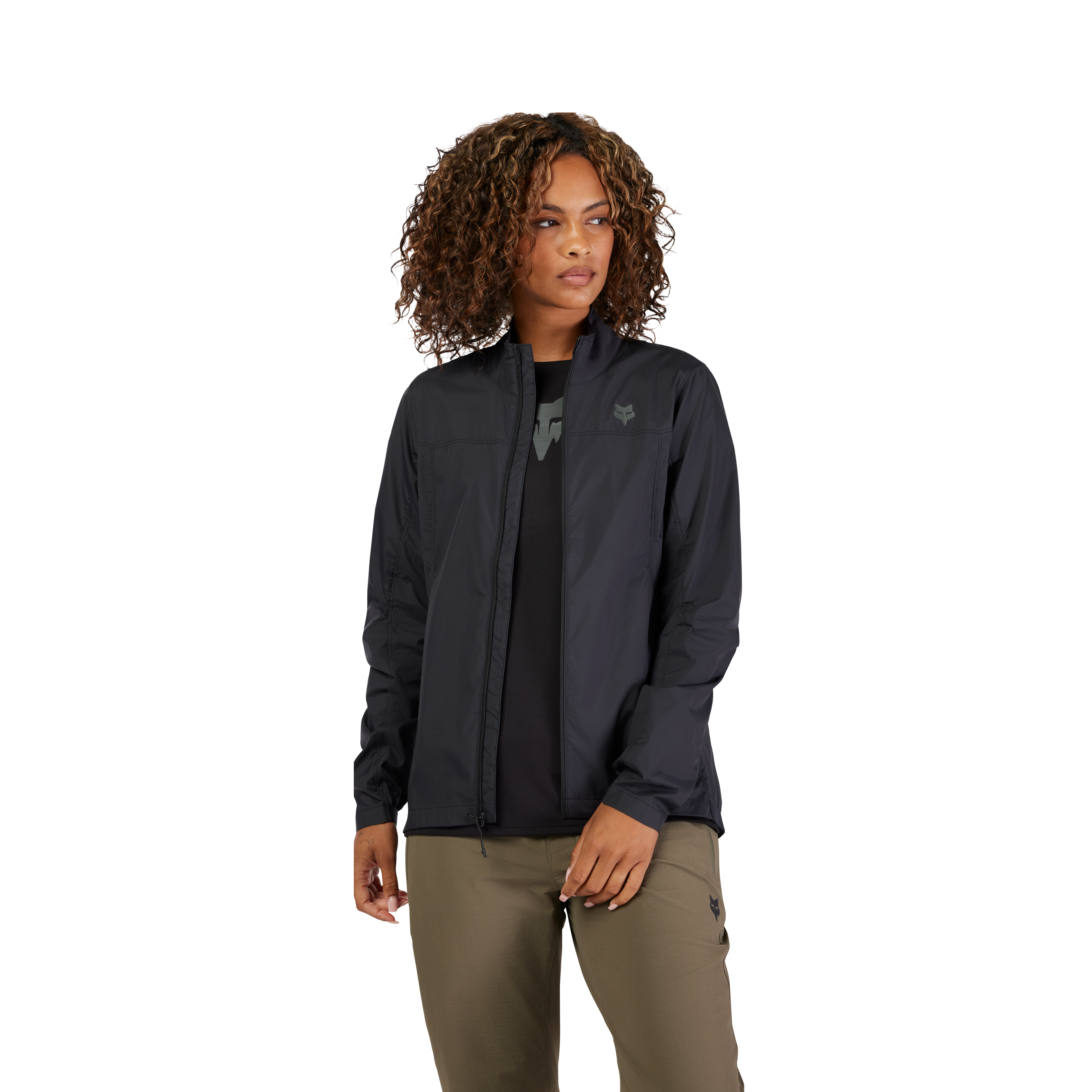 Veste coupe-vent Fox W Ranger noire