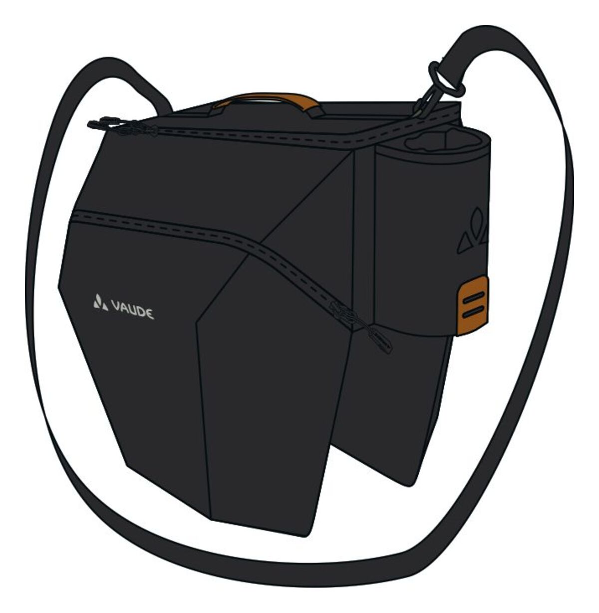 VAUDE eSilkroad Plus (UniKlip) noir