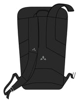 VAUDE Cycle 28 II 2en1 sacoche et sac à dos de vélo noir
