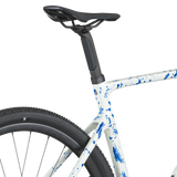 Scott Addict Gravel 30 blanc/bleu éclaboussé