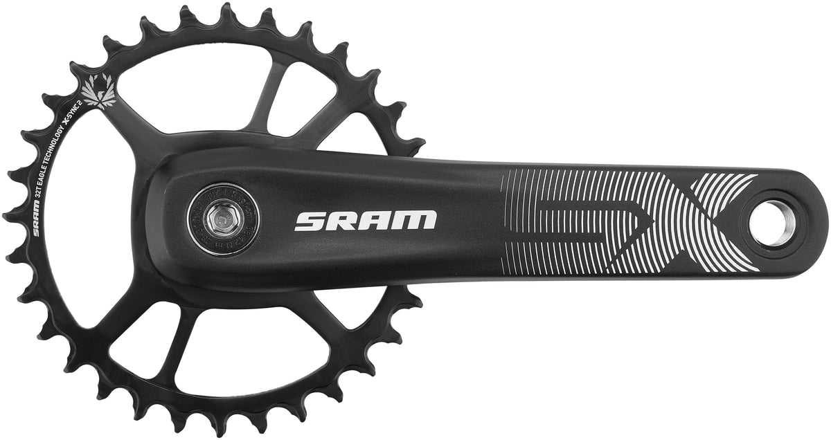 SRAM SX Eagle Power Spline pédalier 32 dents 12 vitesses Boost noir