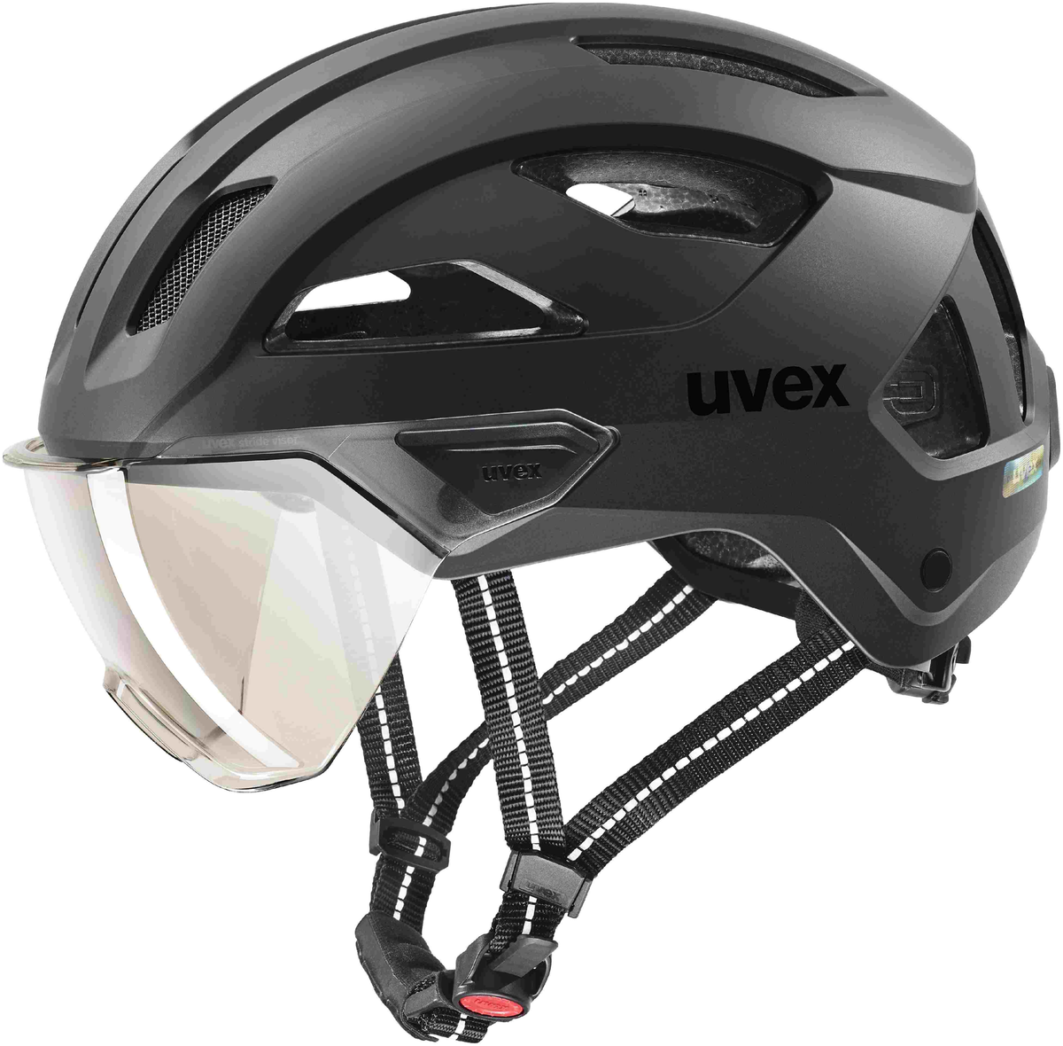 uvex Stride Visor Casque City Mat Noir