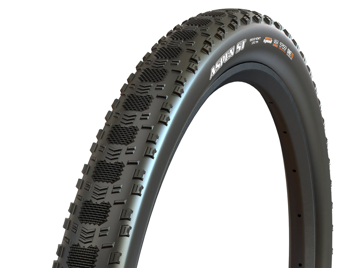 Maxxis Aspen ST pneu 29" EXO Protection, TR Tubeless Ready, MaxxSpeed, Wide Trail Casing (WT) noir