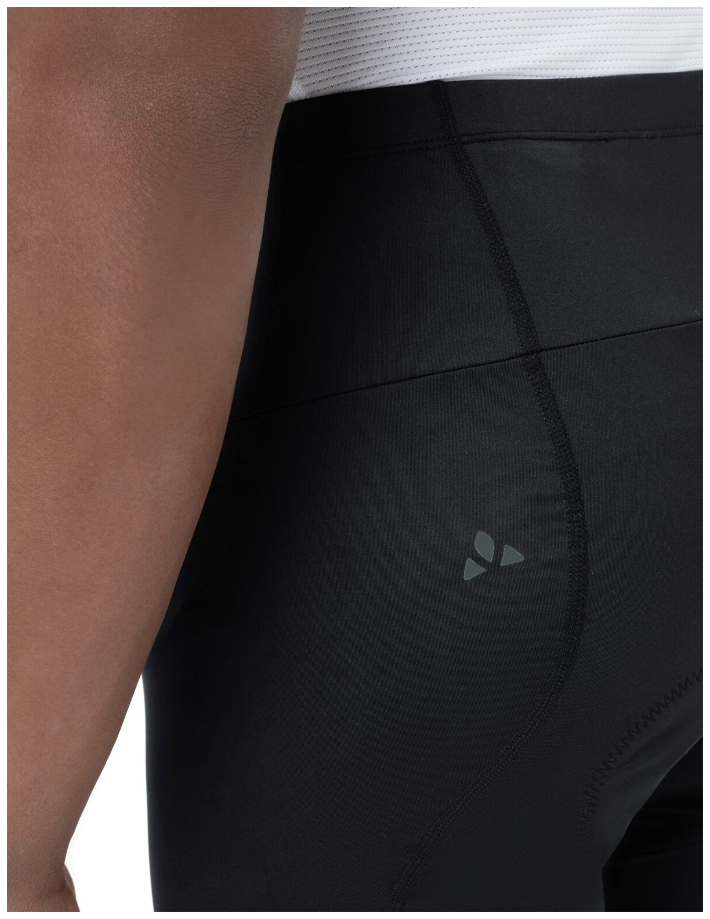 Collants 3/4 Matera VAUDE pour homme noir
