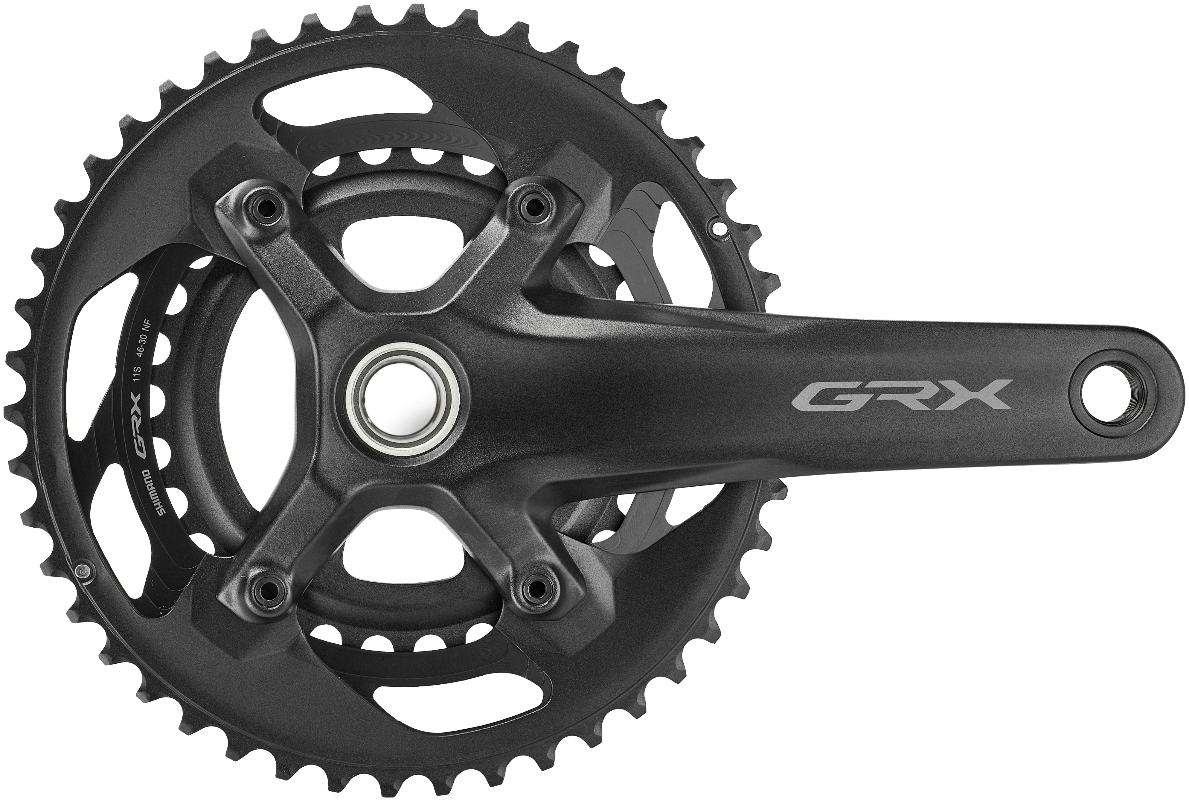 Shimano GRX FC-RX600 pédalier 2x11 46-30 dents noir