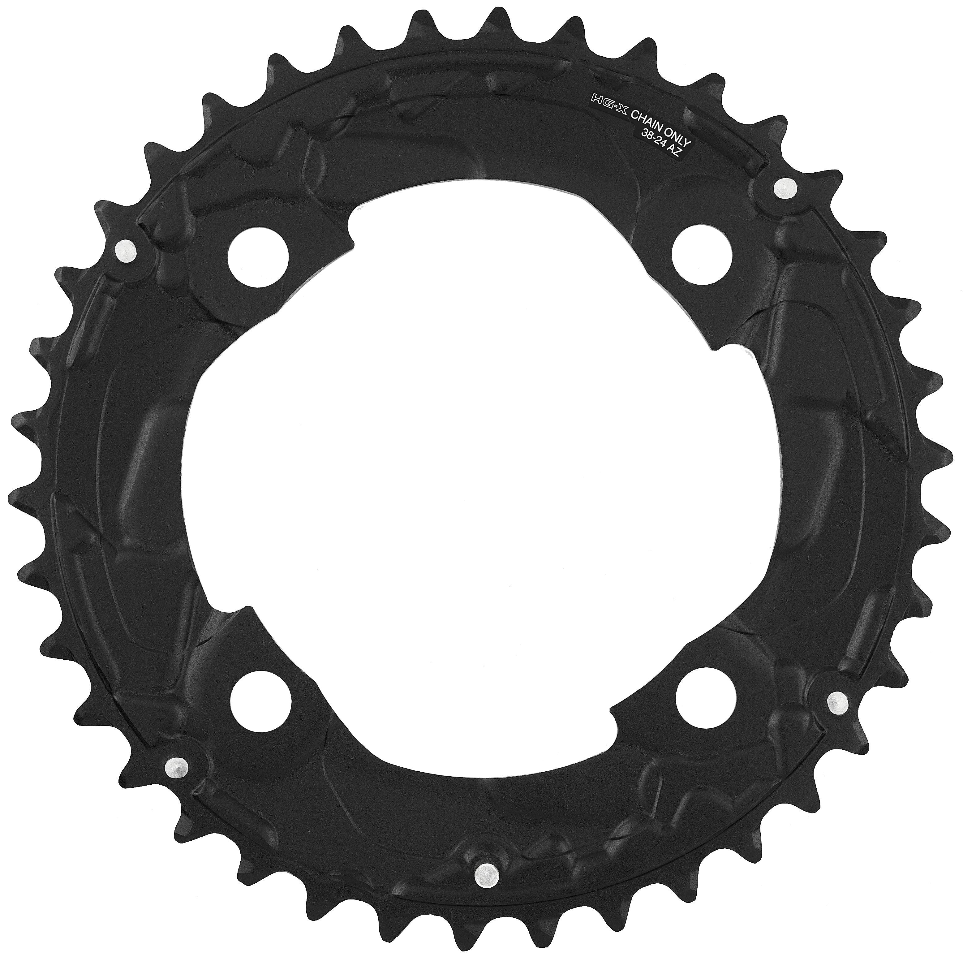 Shimano Deore FC-M617 plateau 10 vitesses noir