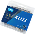Chaîne KMC X11EL 11 vitesses argent