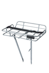 Basil Portland porte-bagages avant pour roue avant 26"/28" argenté