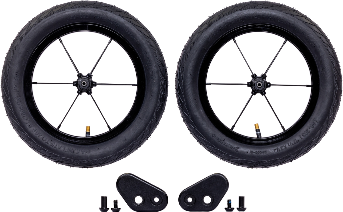 Puky Next Ensemble de roues 12" noir