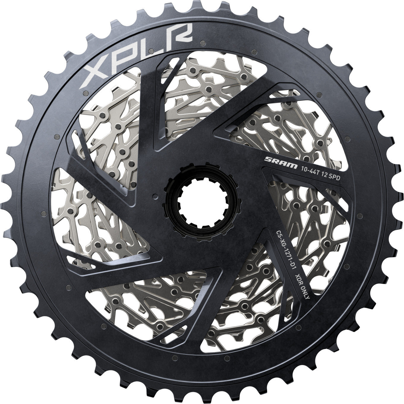 SRAM XG-1271 cassette 12 vitesses 10-44 dents argent/noir