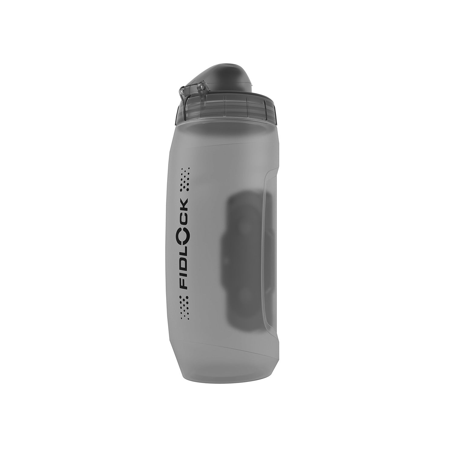Fidlock Twist Single Bottle 590 incl. élément de connexion transparent/noir