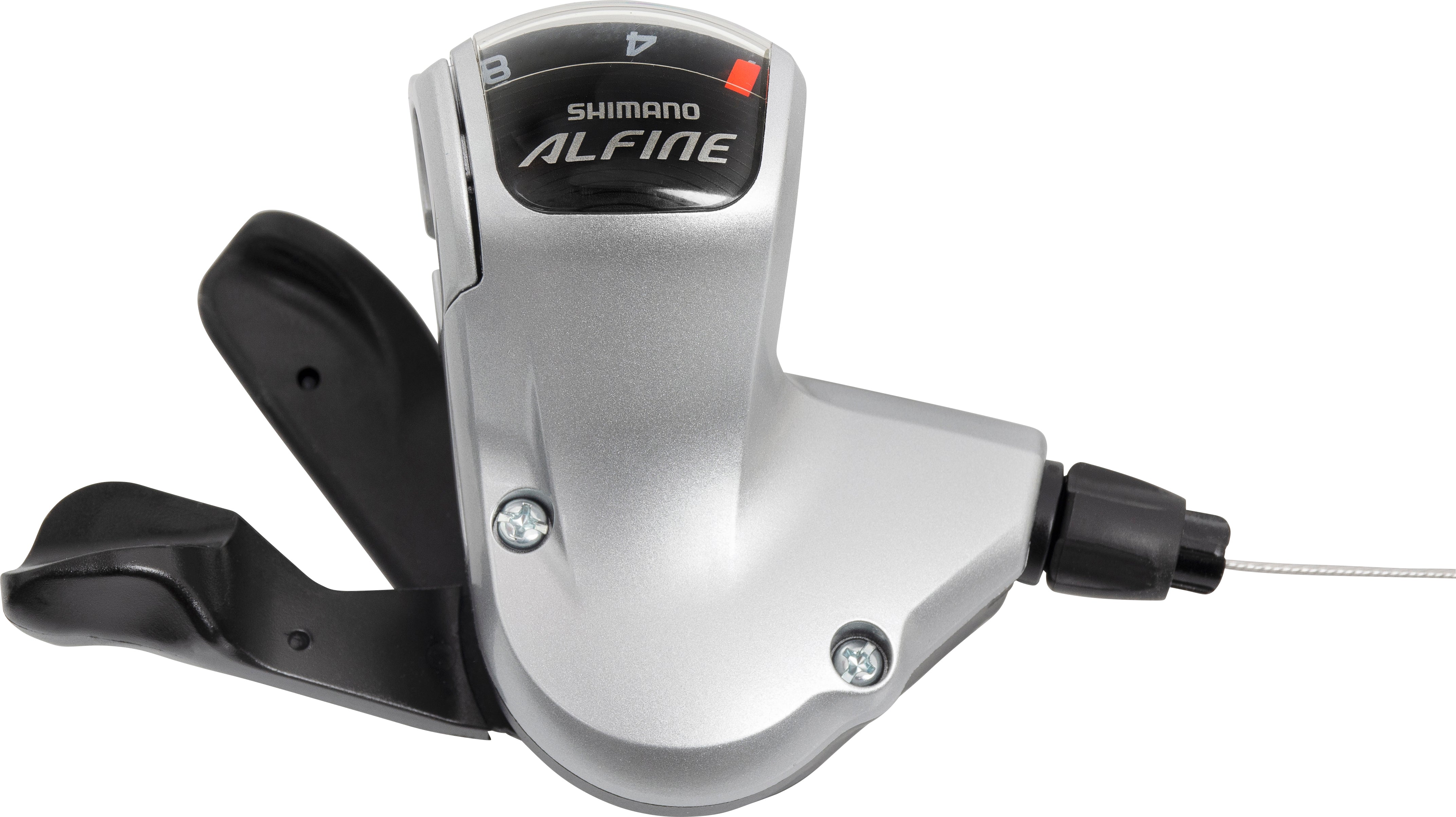 Shimano Alfine SL-S503 Rapidfire Plus levier de vitesses 8 vitesses droit argenté