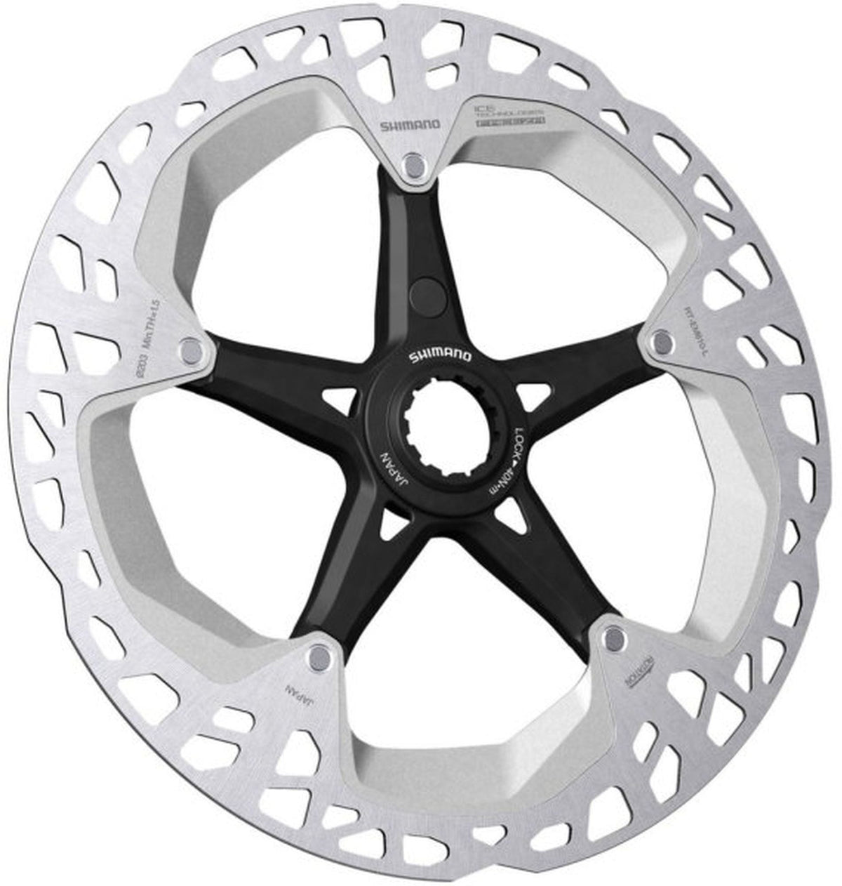 Shimano RT-EM810 Ice-Tech disque de frein Center Lock pour STEPS
