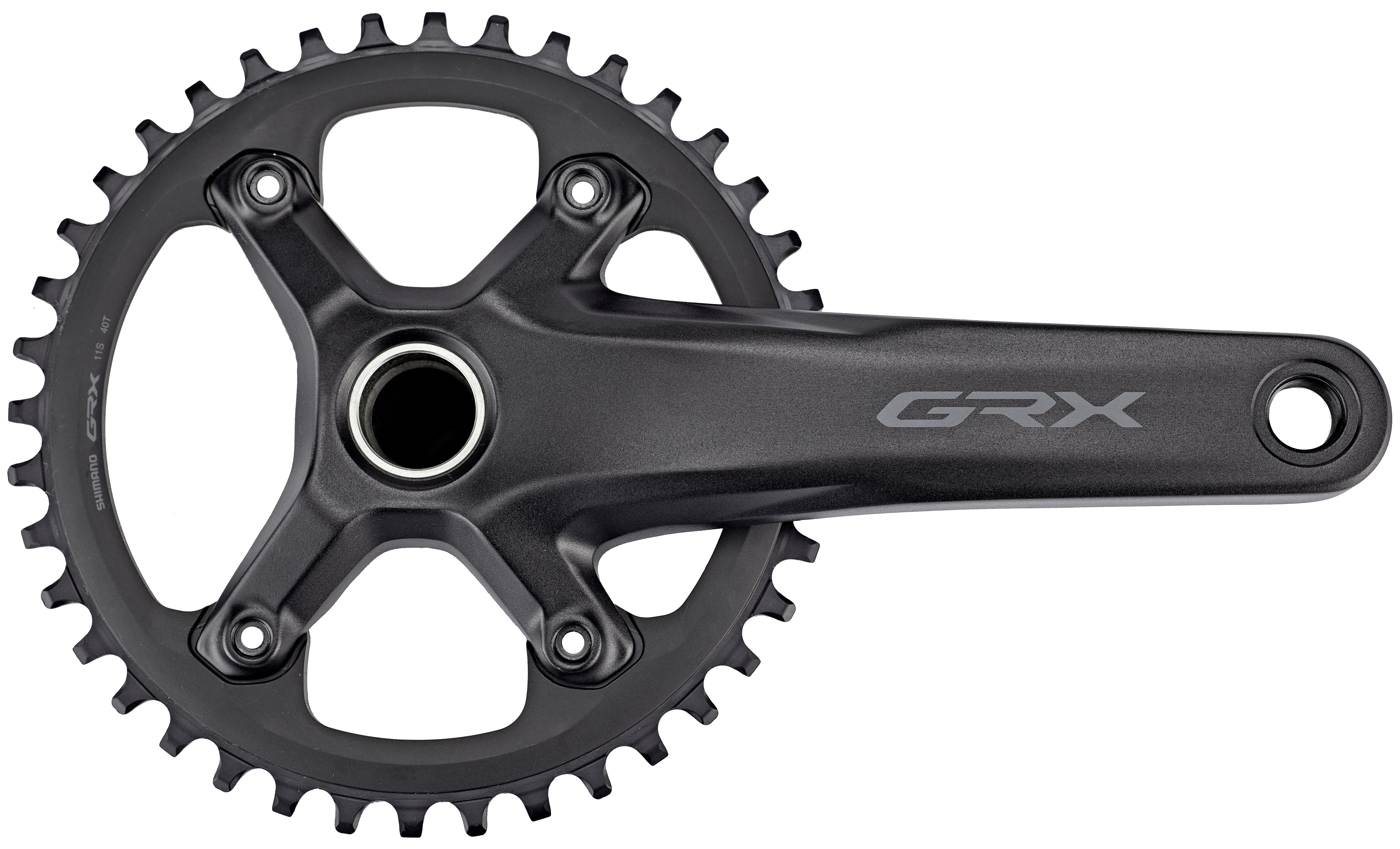 Shimano GRX FC-RX600 pédalier 1x11 40 dents noir