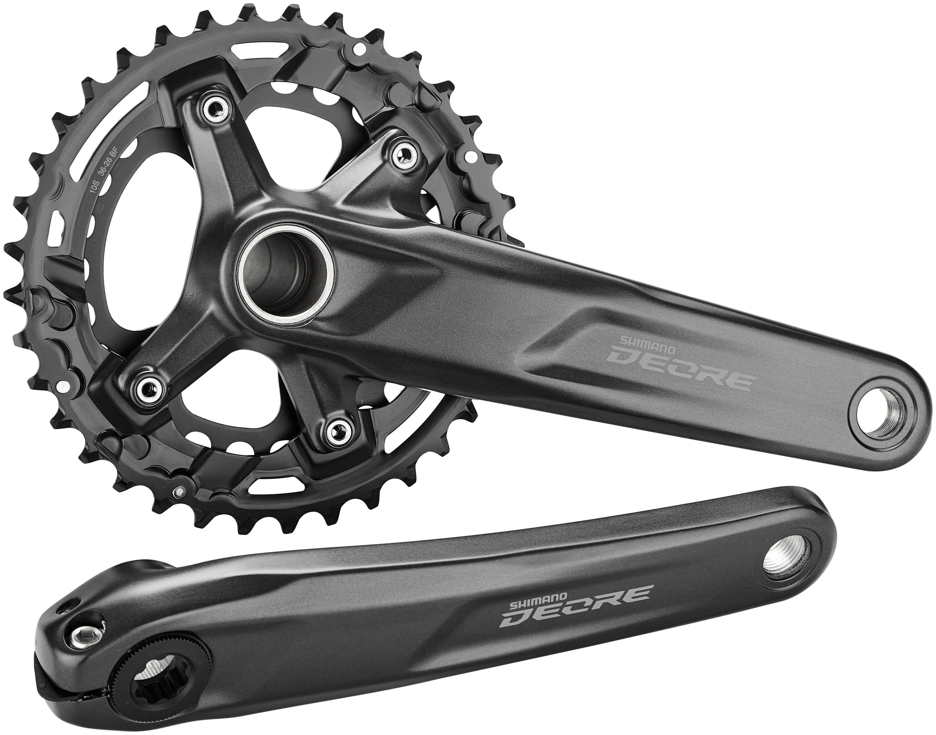 Shimano Deore FC-M4100 pédalier 2x10 vitesses 26/36 dents 48,8mm