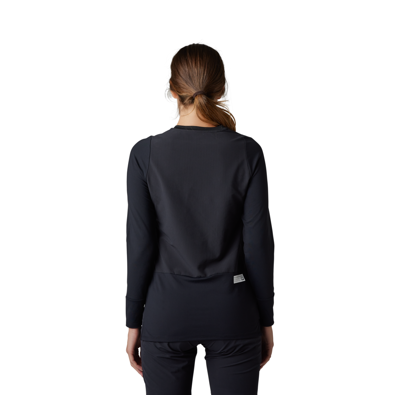 Fox W Defend Thermal Jersey Noir
