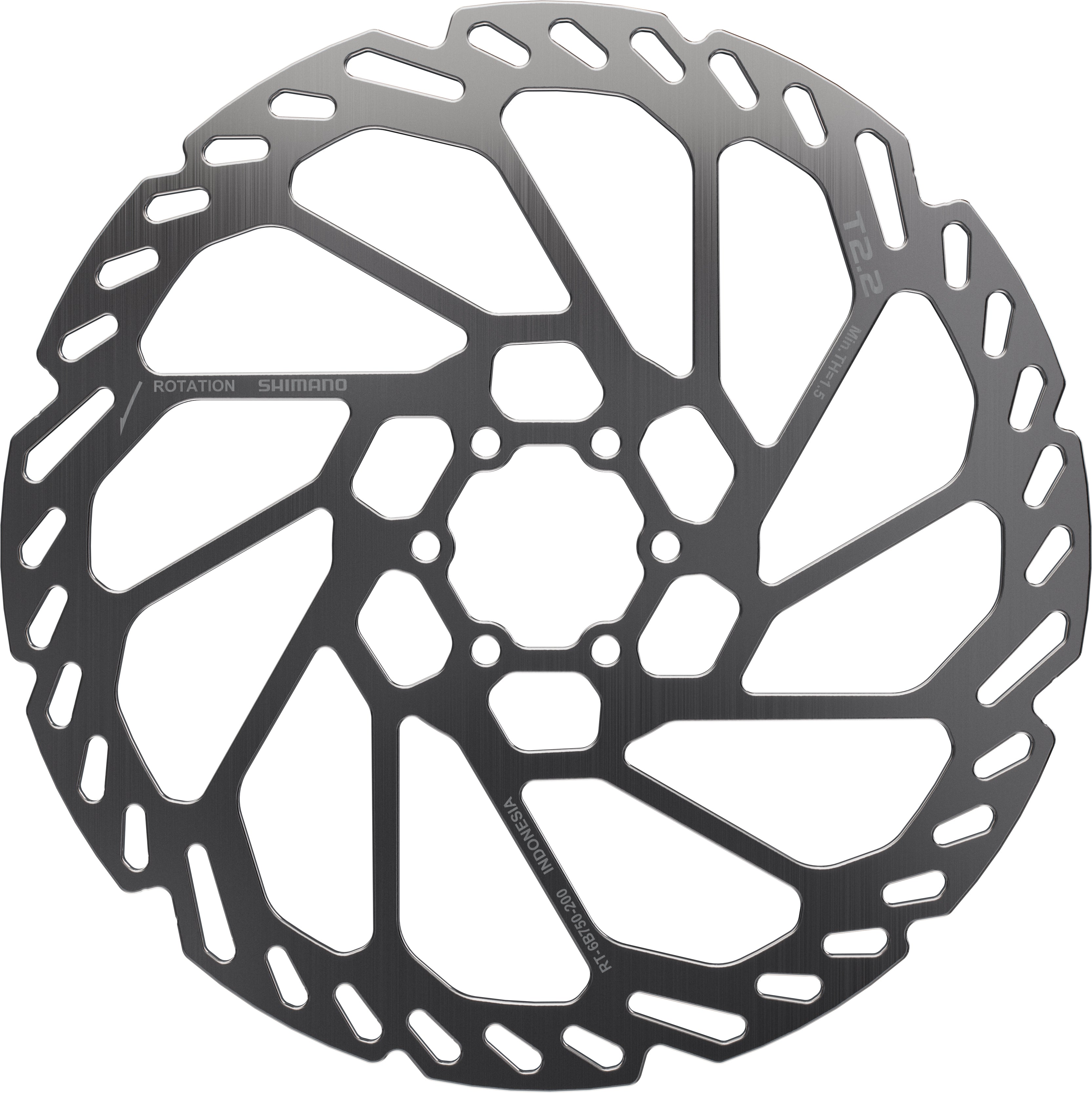 Shimano disque de frein RT-6B750 6 trous, épaisseur 2,2 mm
