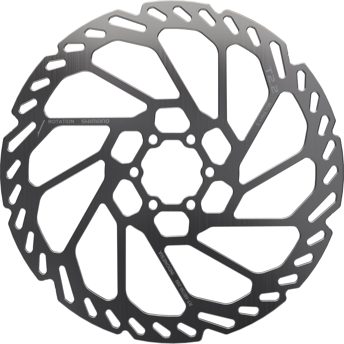 Shimano disque de frein RT-6B750 6 trous, épaisseur 2,2 mm