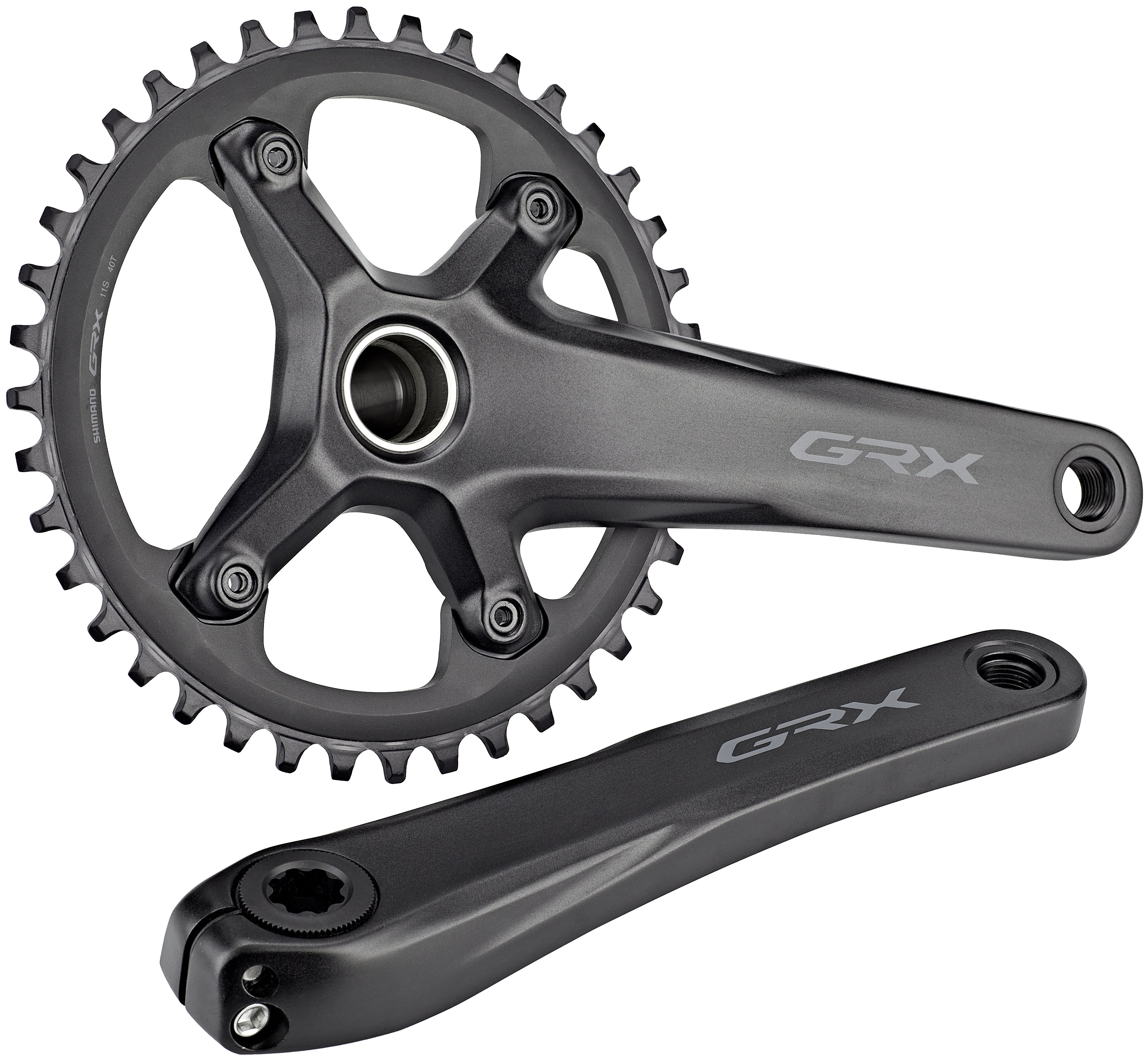 Shimano GRX FC-RX600 pédalier 1x11 40 dents noir