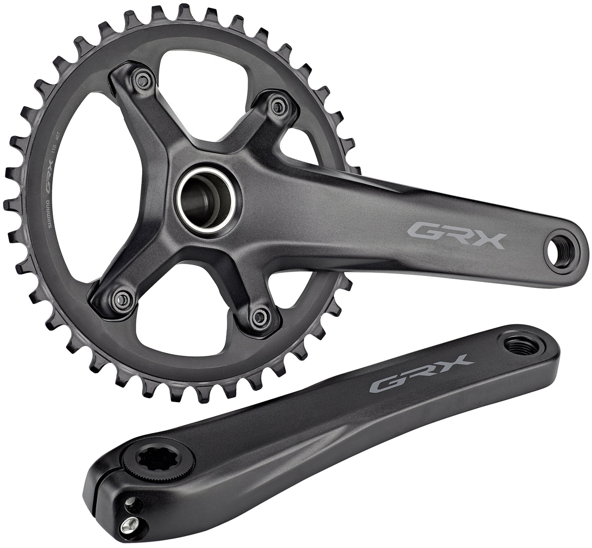 Shimano GRX FC-RX600 pédalier 1x11 40 dents noir