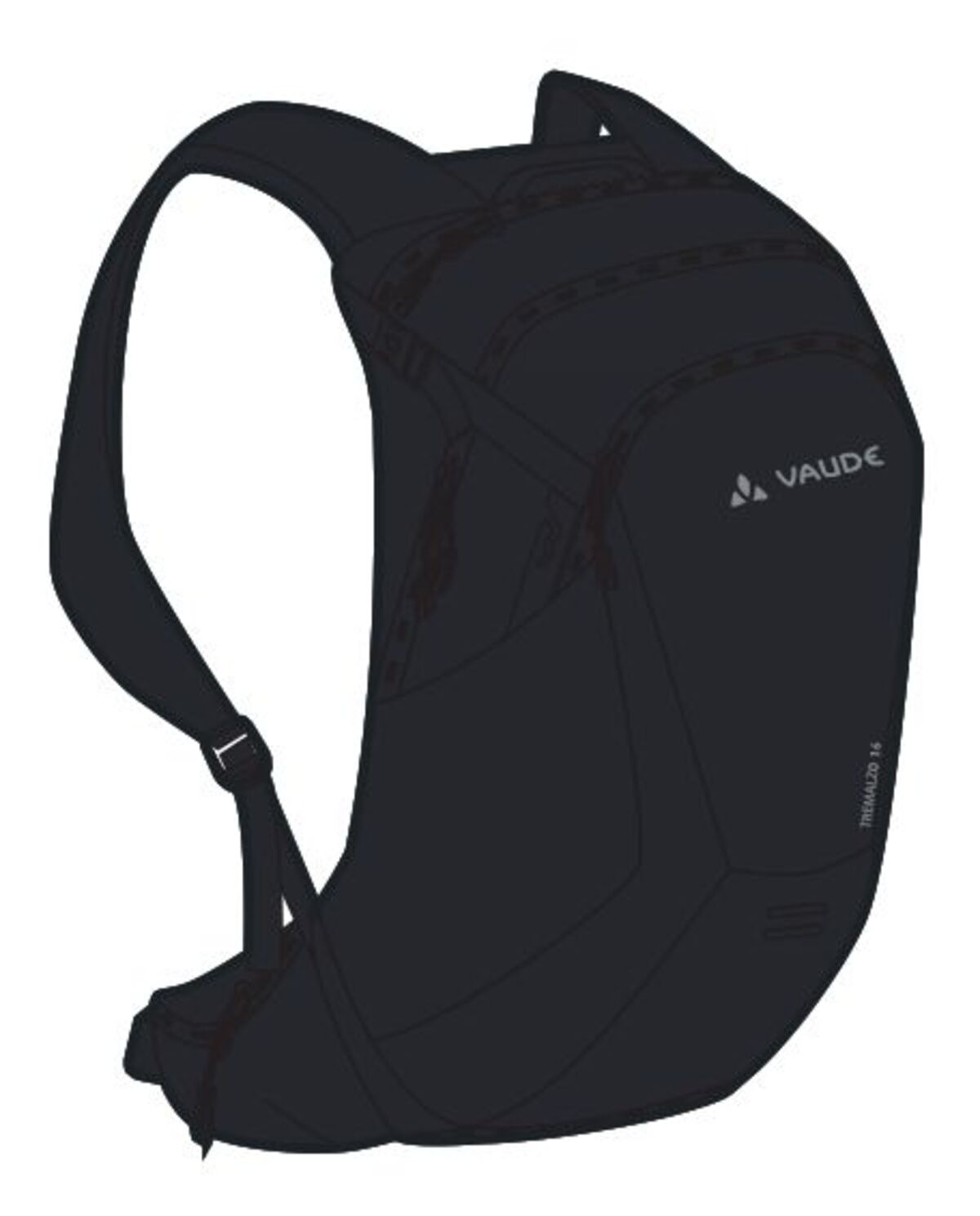 VAUDE Tremalzo 16 Sac à dos noir