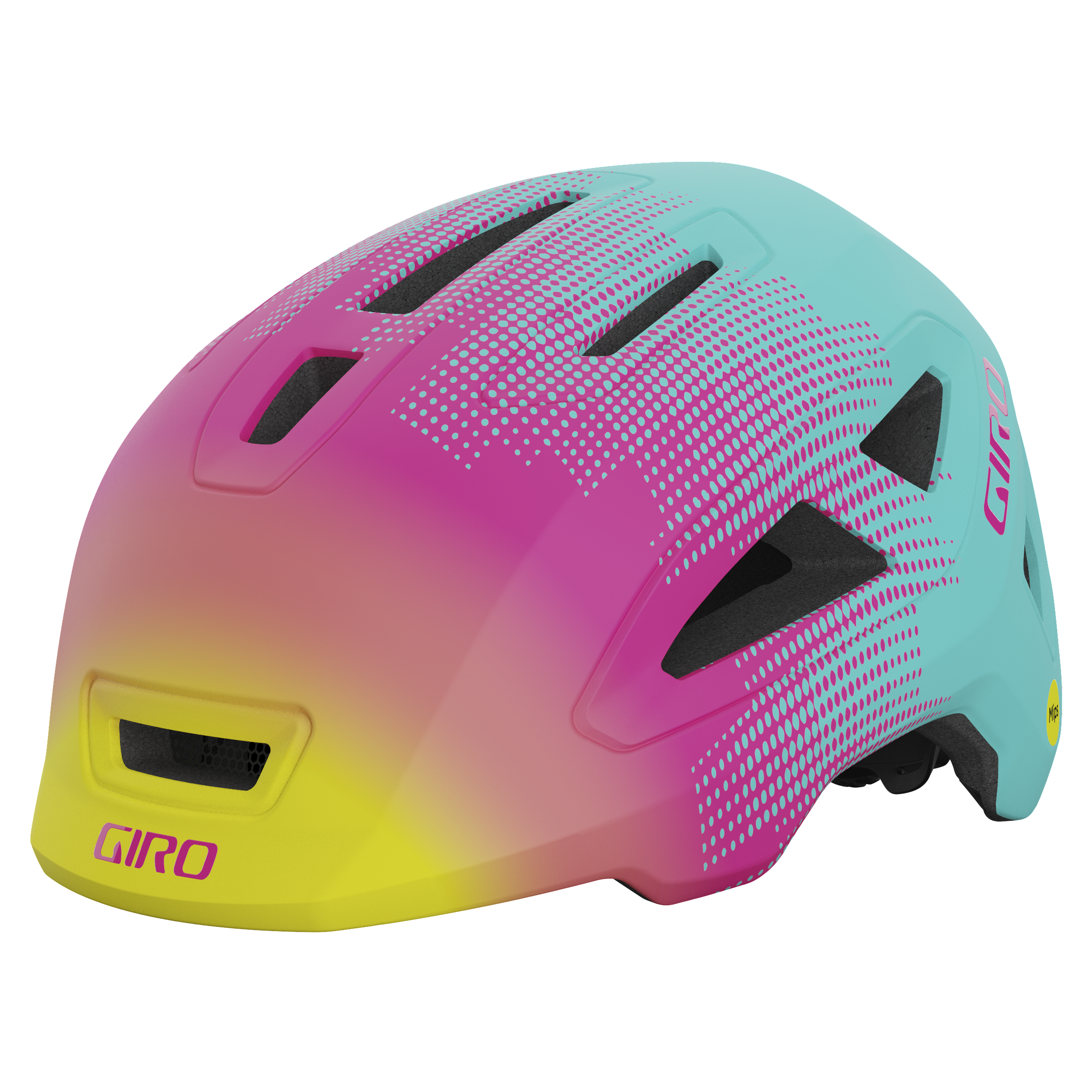 Casque Giro Scamp II mat teal/pink towers