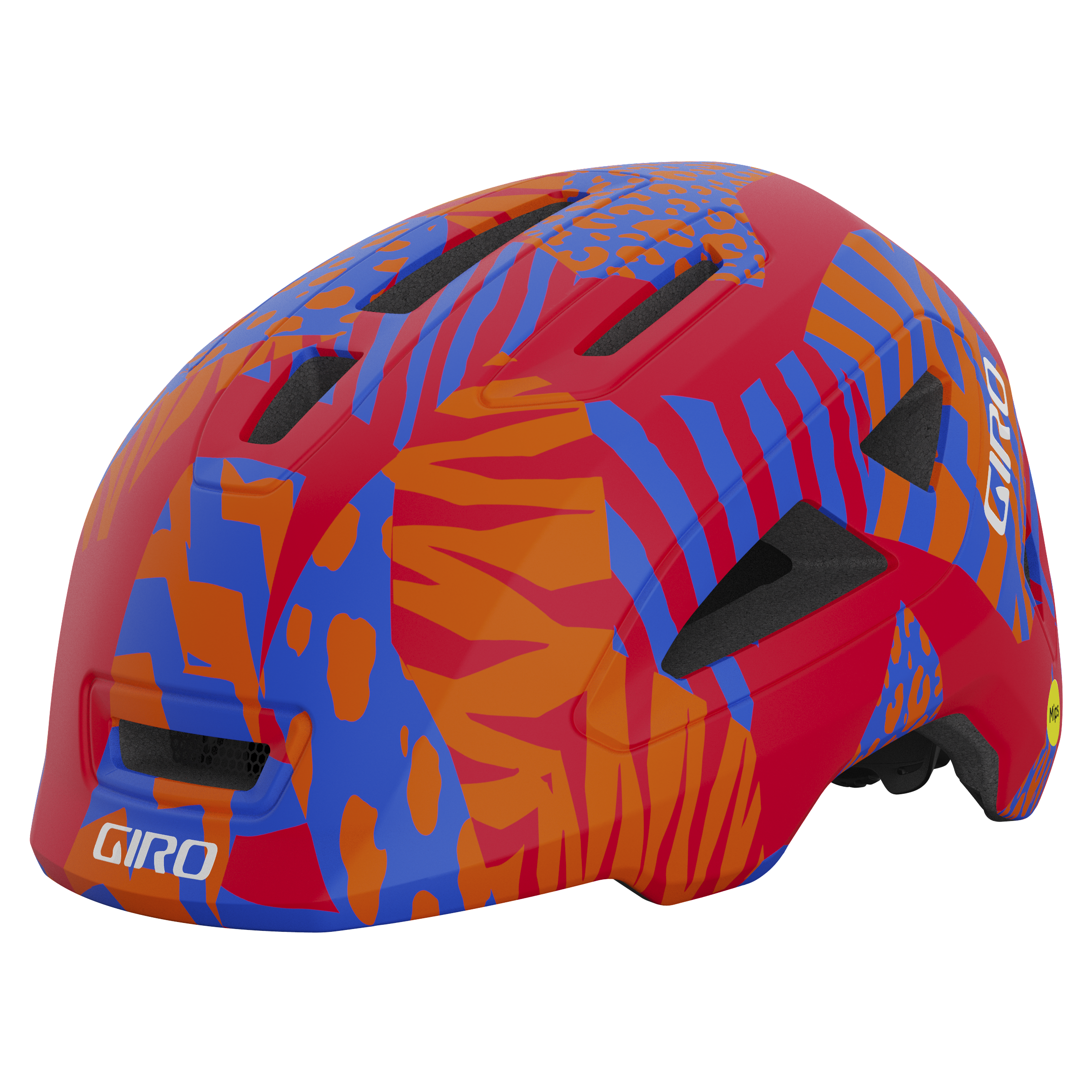 Giro Scamp II casque rouge mat animal