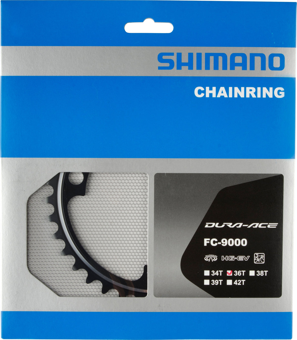 Shimano Dura-Ace FC-9000 plateau 11 vitesses MB noir