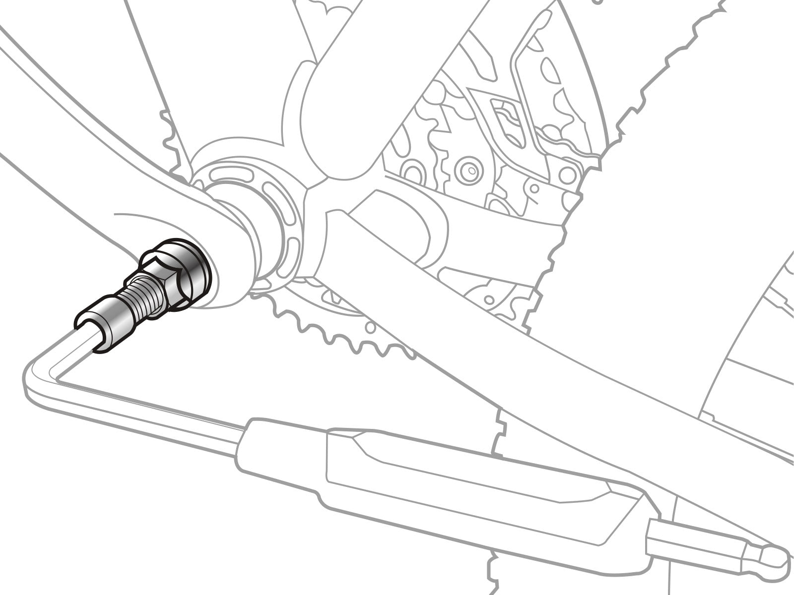 Topeak Extracteur de manivelle universel