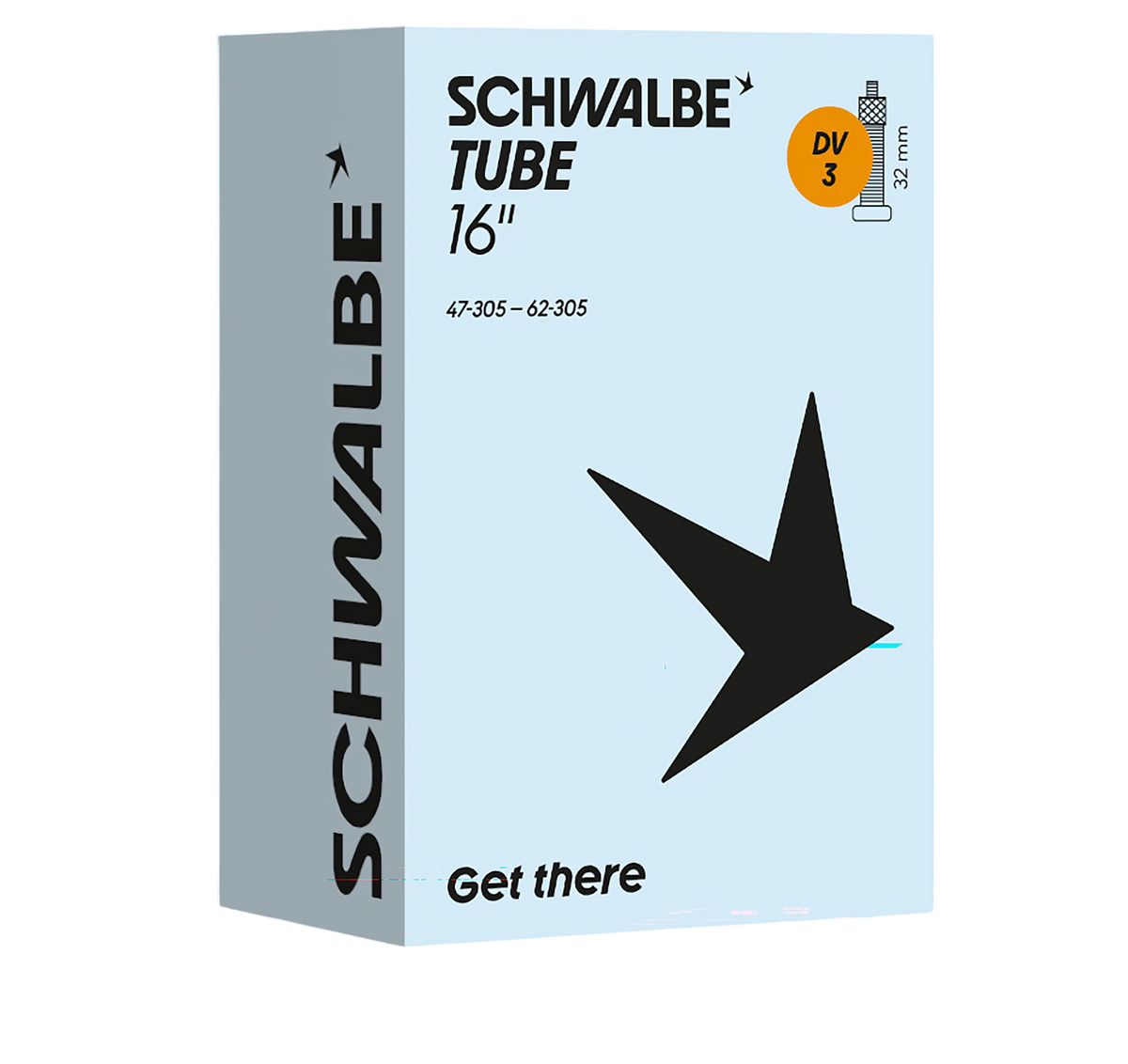Schwalbe DV 3 chambre à air 47/62-305