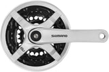 Shimano FC-TY501 pédalier 6/7/8 vitesses 42-34-24 dents avec protège-chaîne argenté