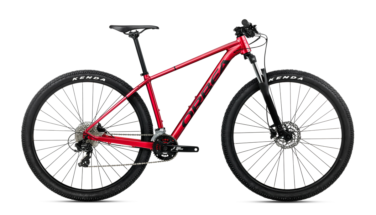 Orbea ONNA 29 50 Rouge Brûlant (Brillant) - Noir (Mat)