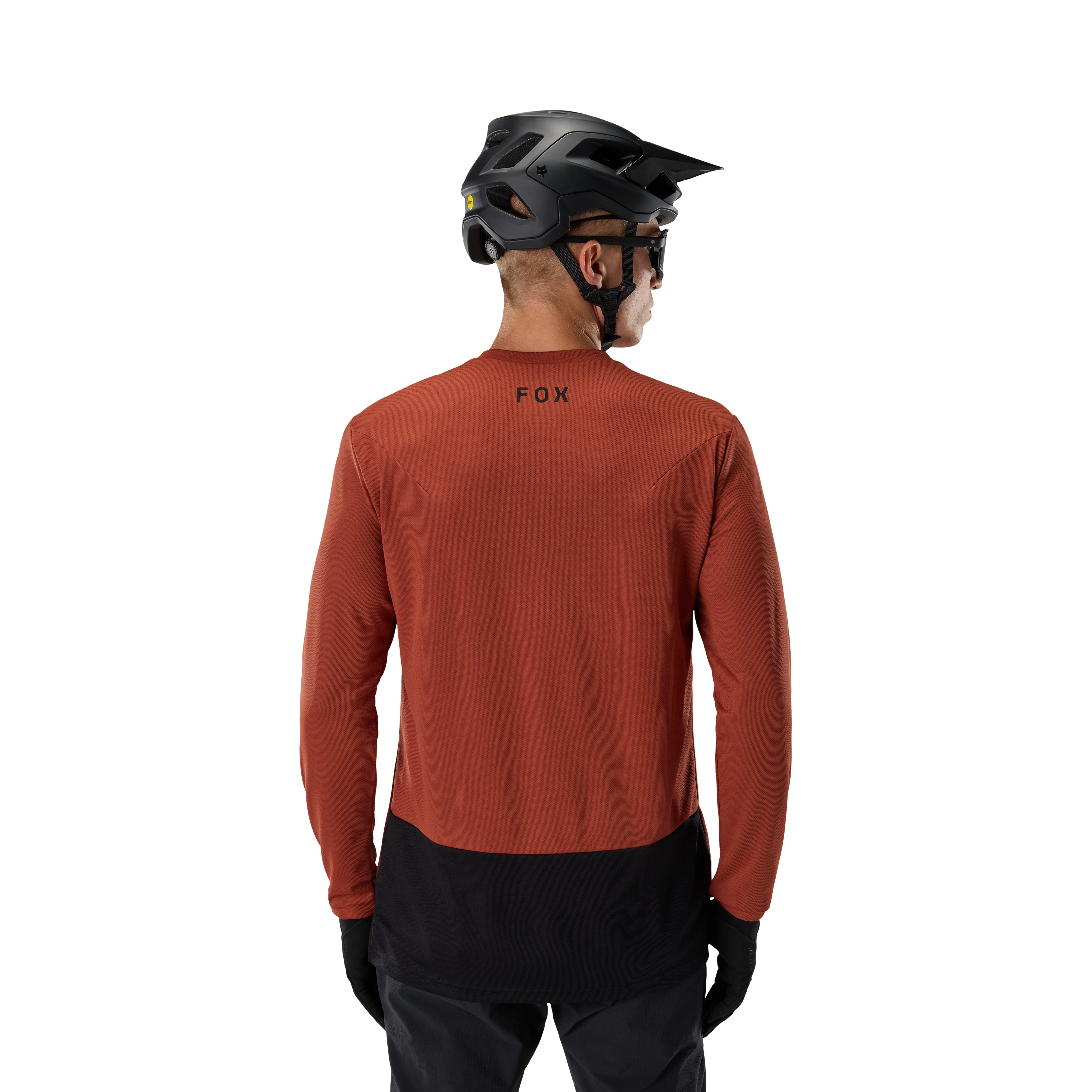 Fox Ranger Ls Jersey Fox Head Ambre Écarlate