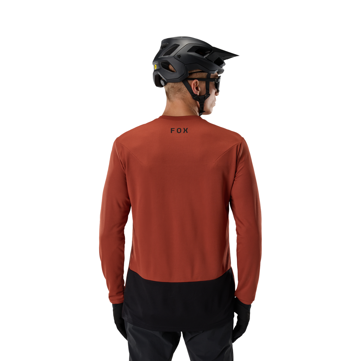 Fox Ranger Ls Jersey Fox Head Ambre Écarlate