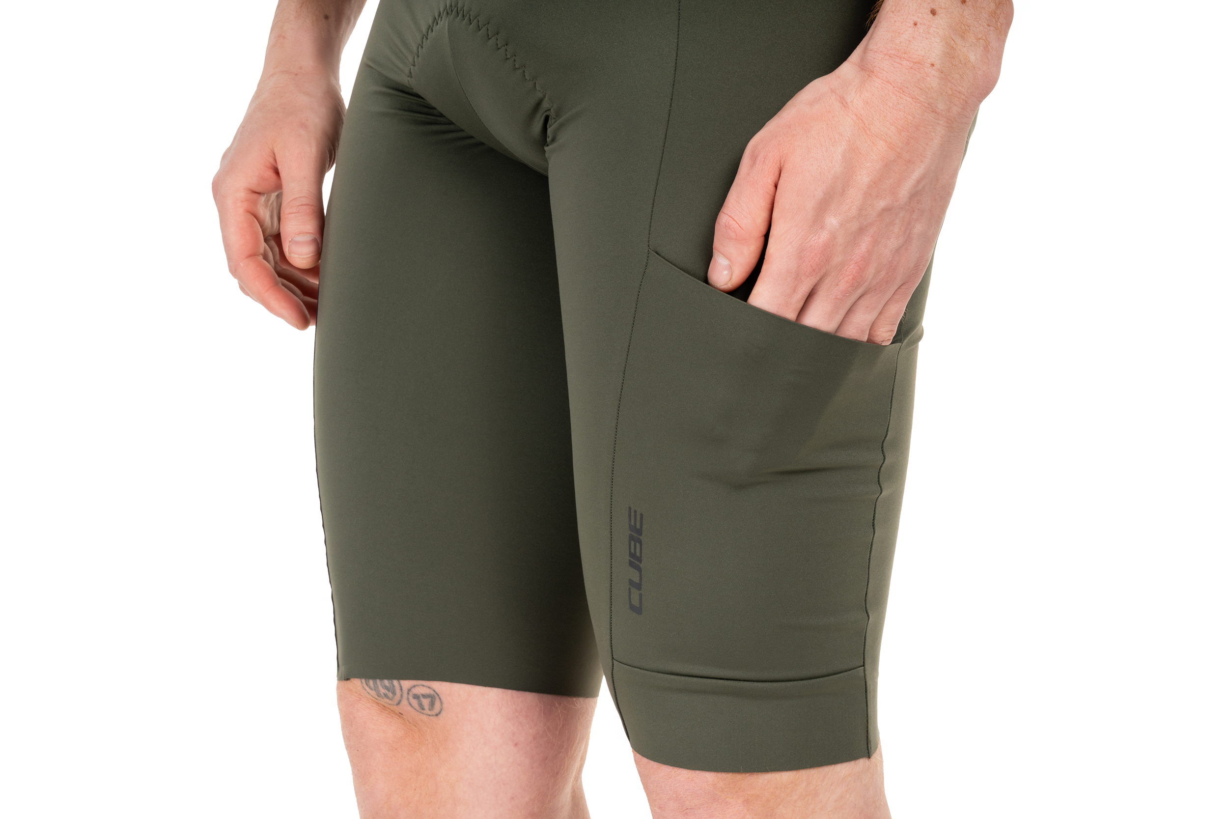 Cube GRAVEL Pantalon de transport CARGO olive