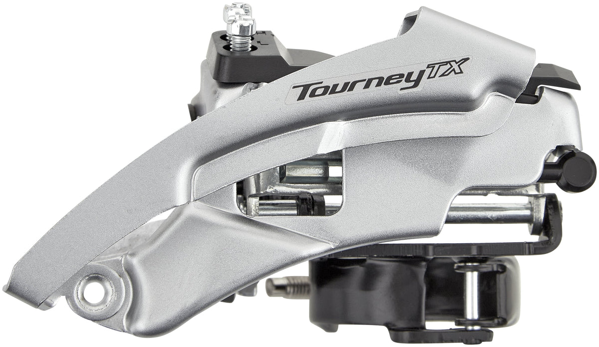 Shimano Tourney FD-TX800-TS3 dérailleur avant 7/8 vitesses Top Swing argenté